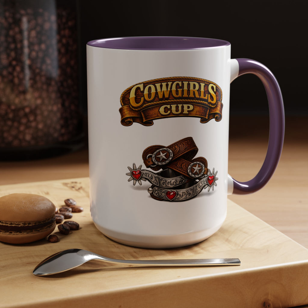 Cowgirls Cup Coffee Mug — Western Rustic Accent Mug