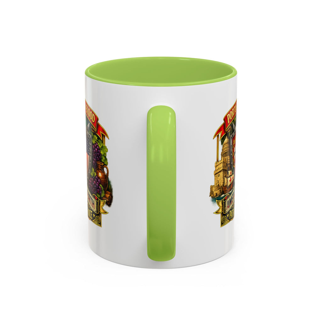 Portuguese/American Pride Mug - Coffee Ceramic Mug