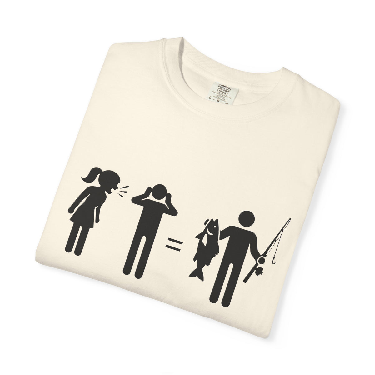 Fishing Humor T-Shirt – Fishing therapy Graphic Tee