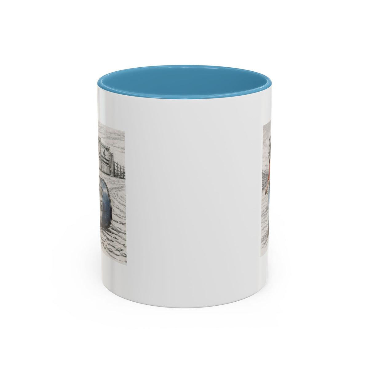 Out of the Money Barrel Racing Coffee Mug — Rodeo Cowgirl Accent Mug (11/15 oz)
