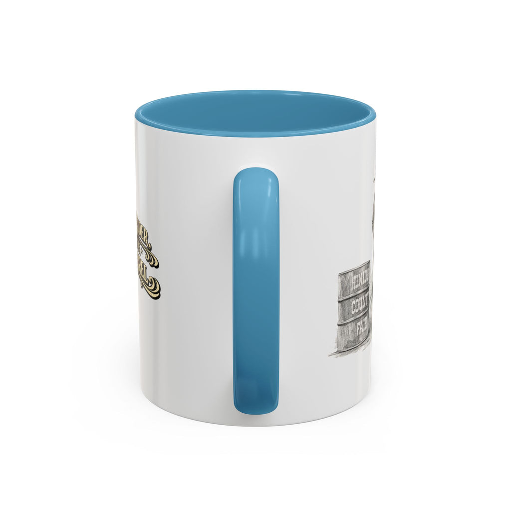 Barrel Racing Coffee Mug — "Horse and Rider Focused on the Next Barrel"