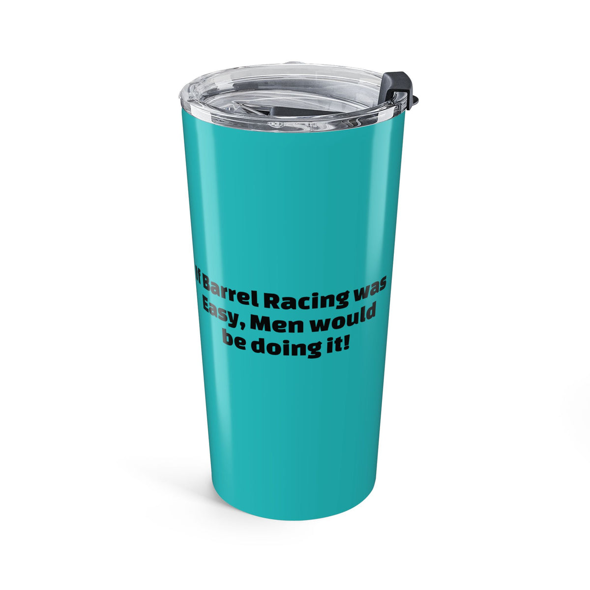 Funny "Stupid Barrel" 20oz Insulated Tumbler – Teal Travel Mug