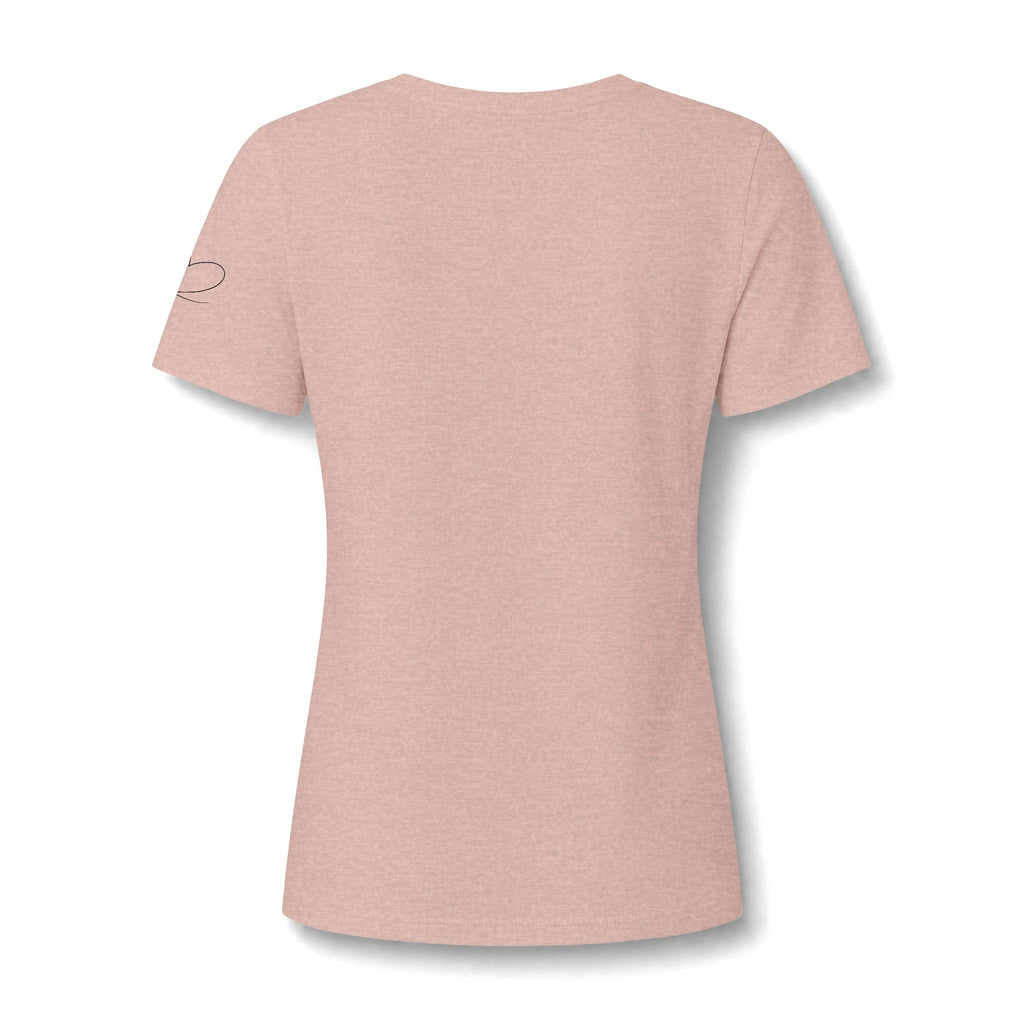 Cowgirl Barrel Racer V-Neck Tee — Rodeo Western Women's Shirt