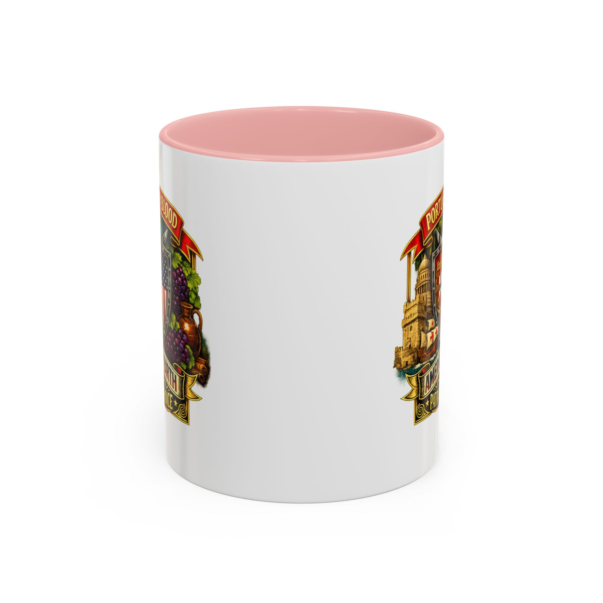Portuguese/American Pride Mug - Coffee Ceramic Mug