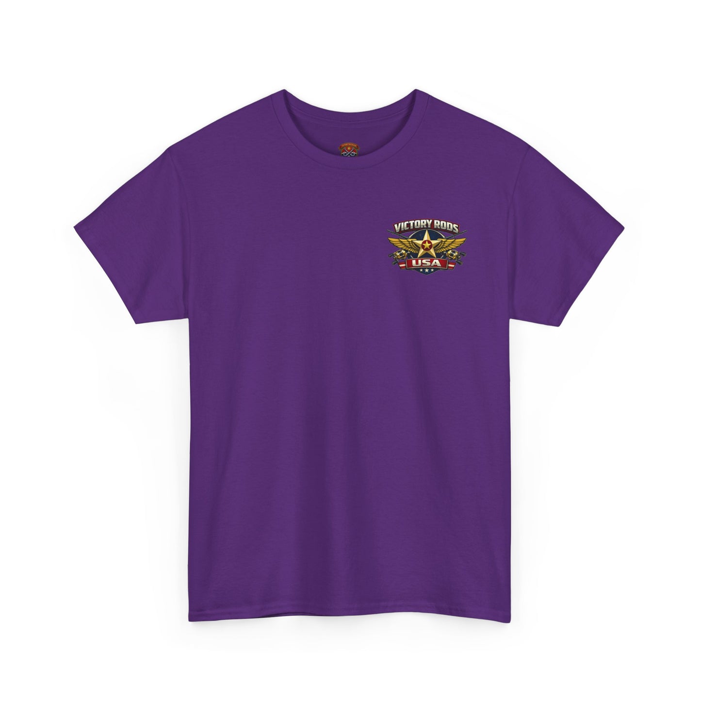Vintage Pinup Fishing T-Shirt — “Victory Rods” Calico Carol Graphic Tee