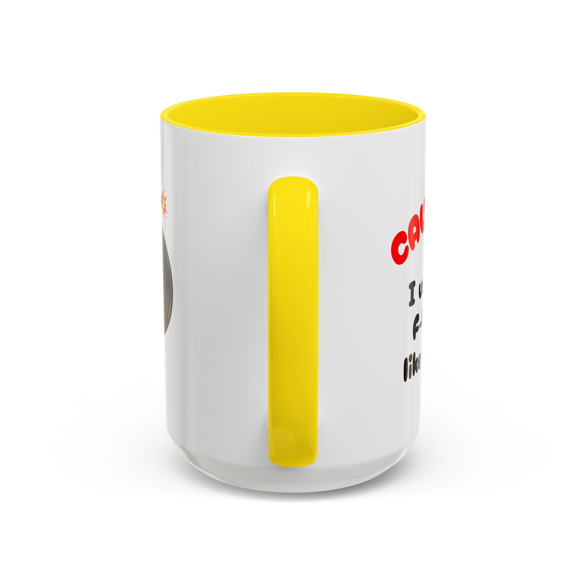 Funny "F" Bomb Accent Coffee Mug – 11oz/15oz Ceramic