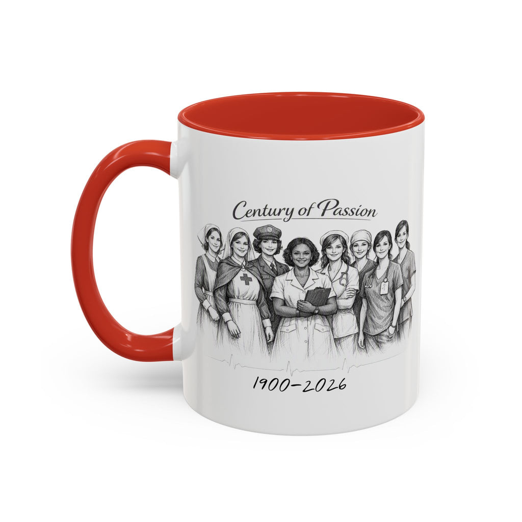A Century of Passion - Accent Coffee Mug (11, 15oz)