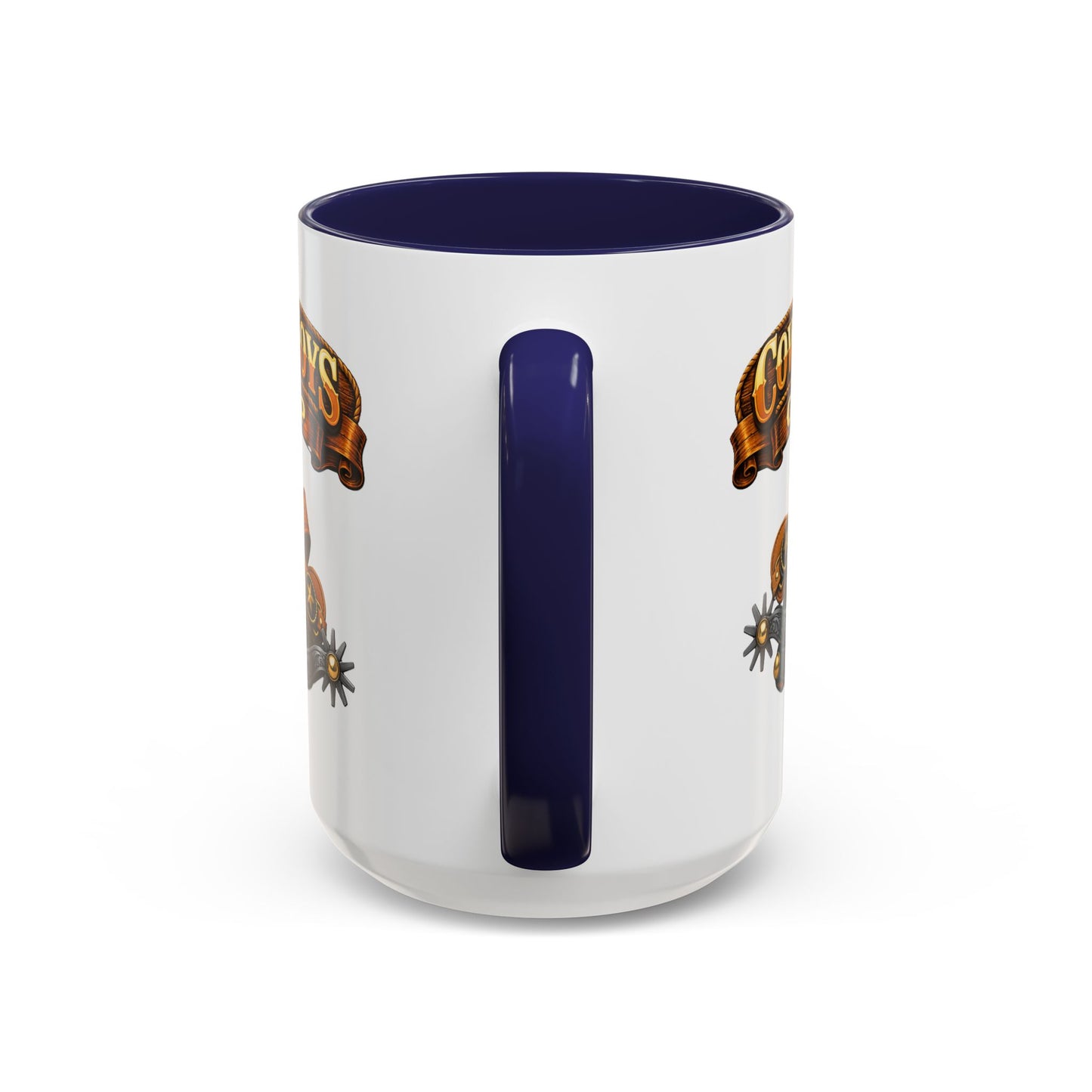 Cowboys Cup Coffee Mug — Western Spur & Leather Design (11/15oz)