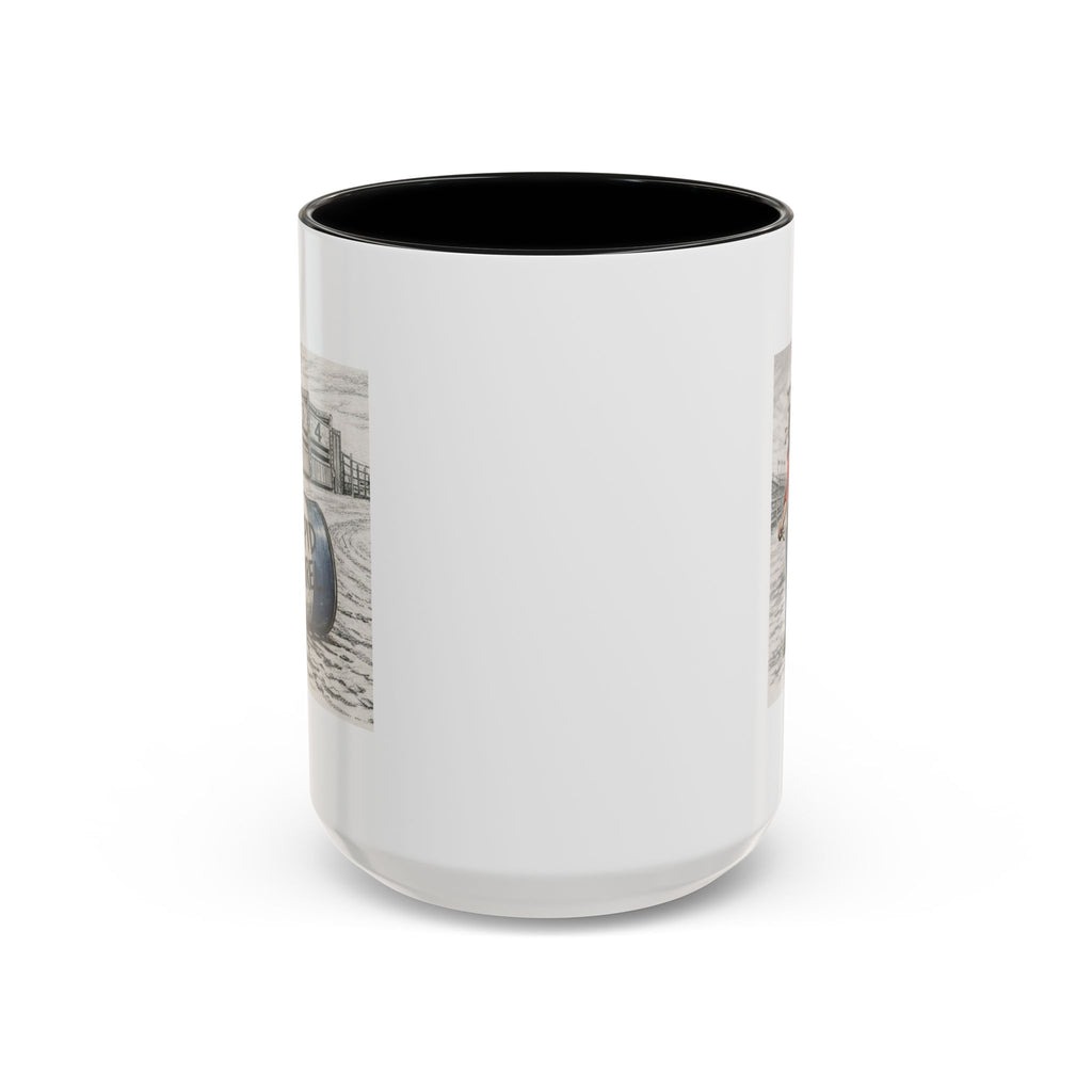 Out of the Money Barrel Racing Coffee Mug — Rodeo Cowgirl Accent Mug (11/15 oz)