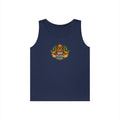 Kona Kustom Rods Tank Top — 'Yellowtail Tami' Retro Beach Graphic