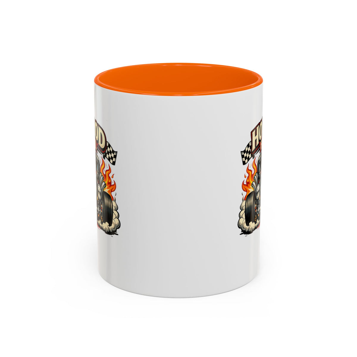 Hot Rod Fuel Coffee Mug — Vintage Muscle Car Racing Accent Mug