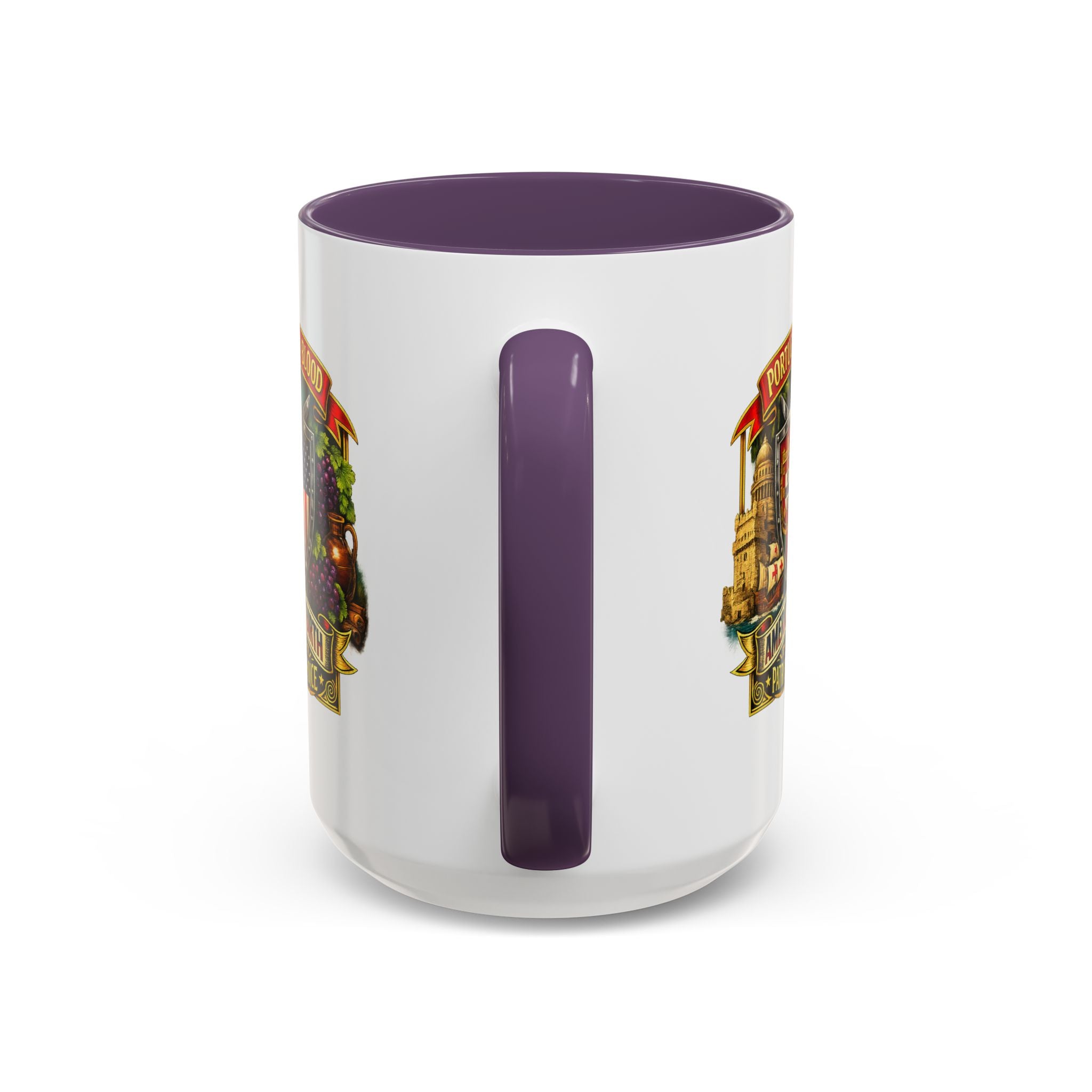 Portuguese/American Pride Mug - Coffee Ceramic Mug