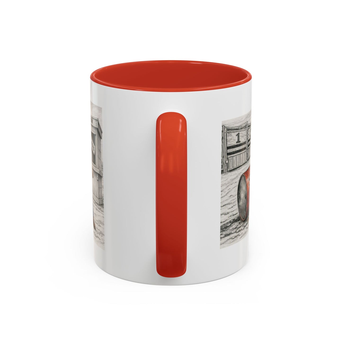 Out of the Money Barrel Racing Coffee Mug — Rodeo Cowgirl Accent Mug (11/15 oz)