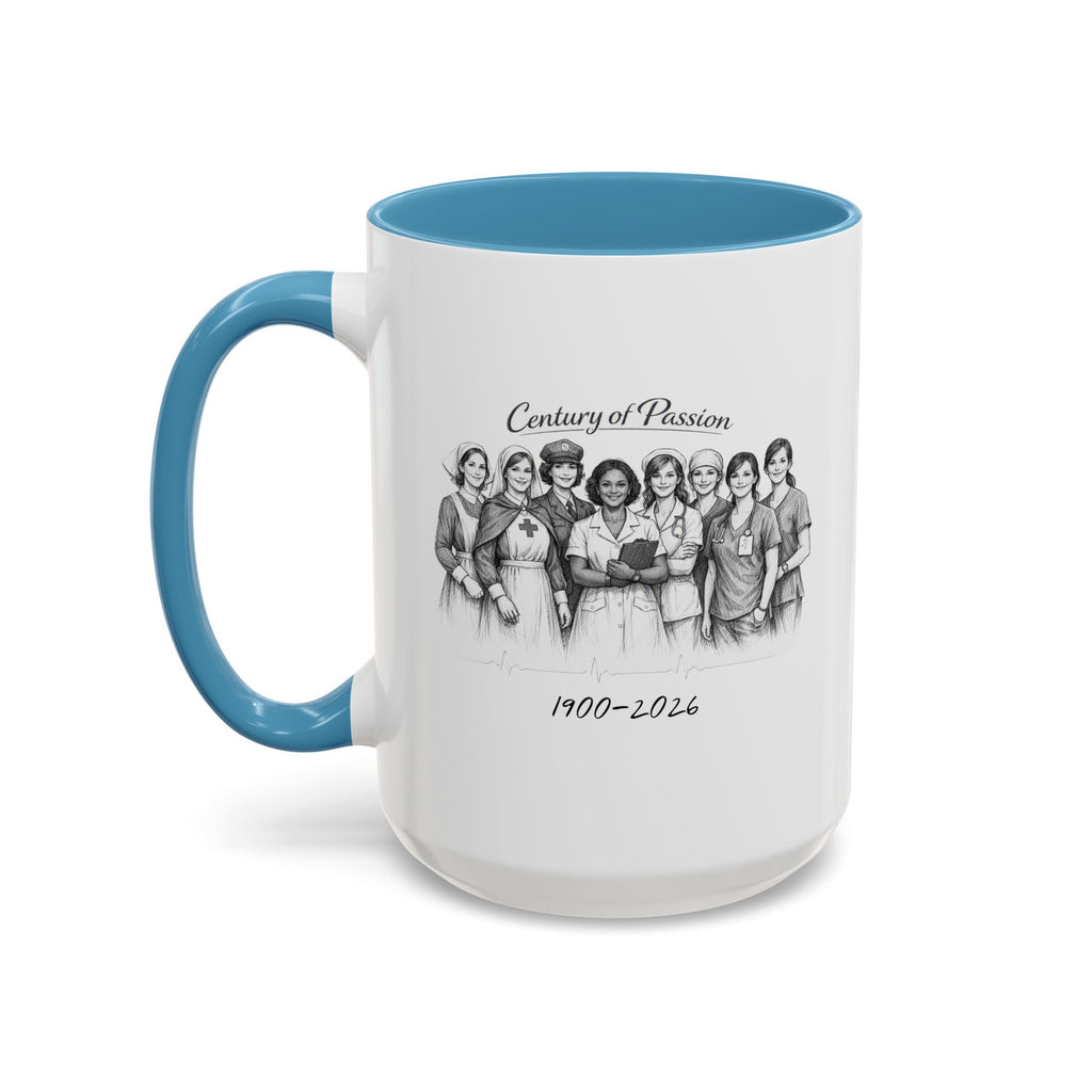 A Century of Passion - Accent Coffee Mug (11, 15oz)
