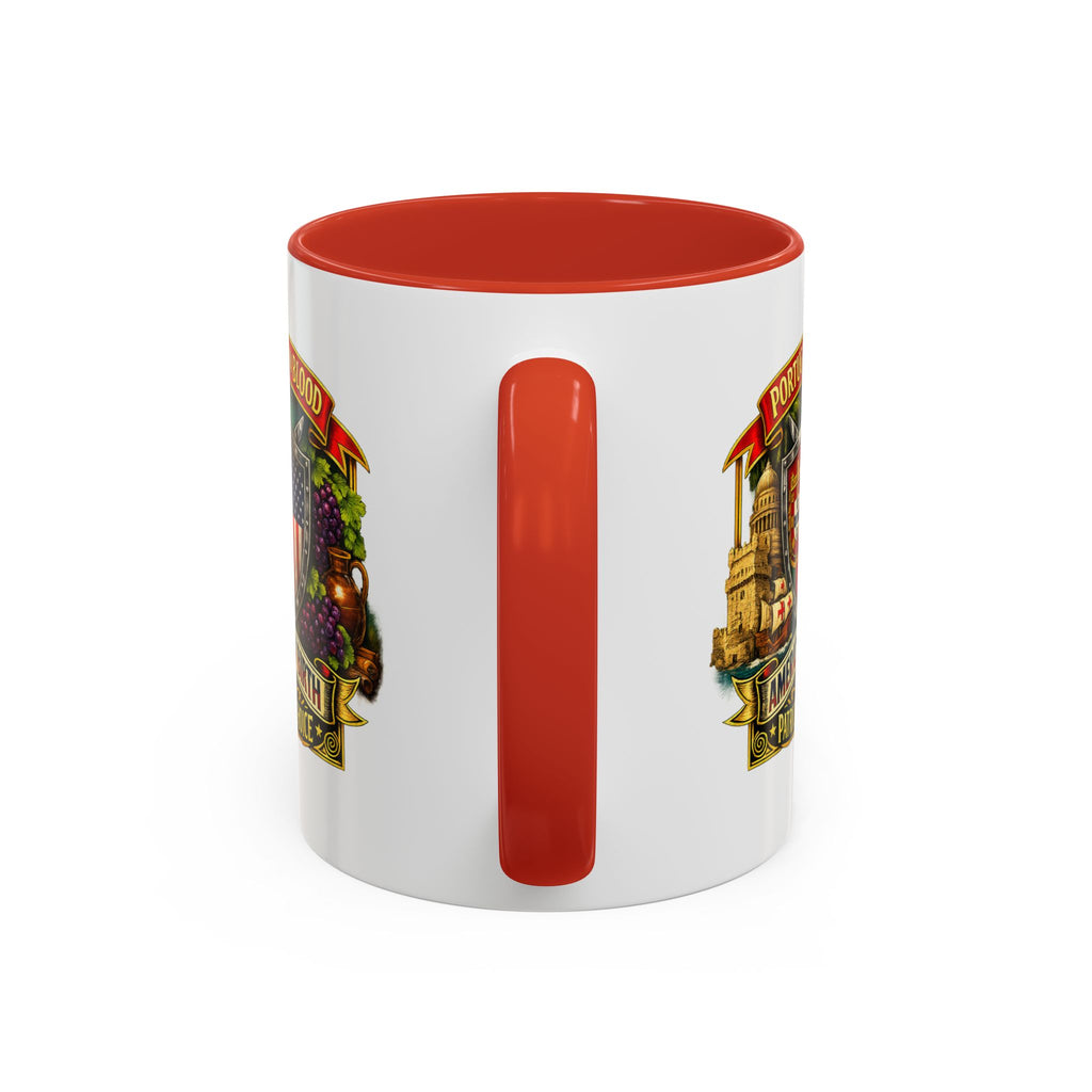 Portuguese/American Pride Mug - Coffee Ceramic Mug