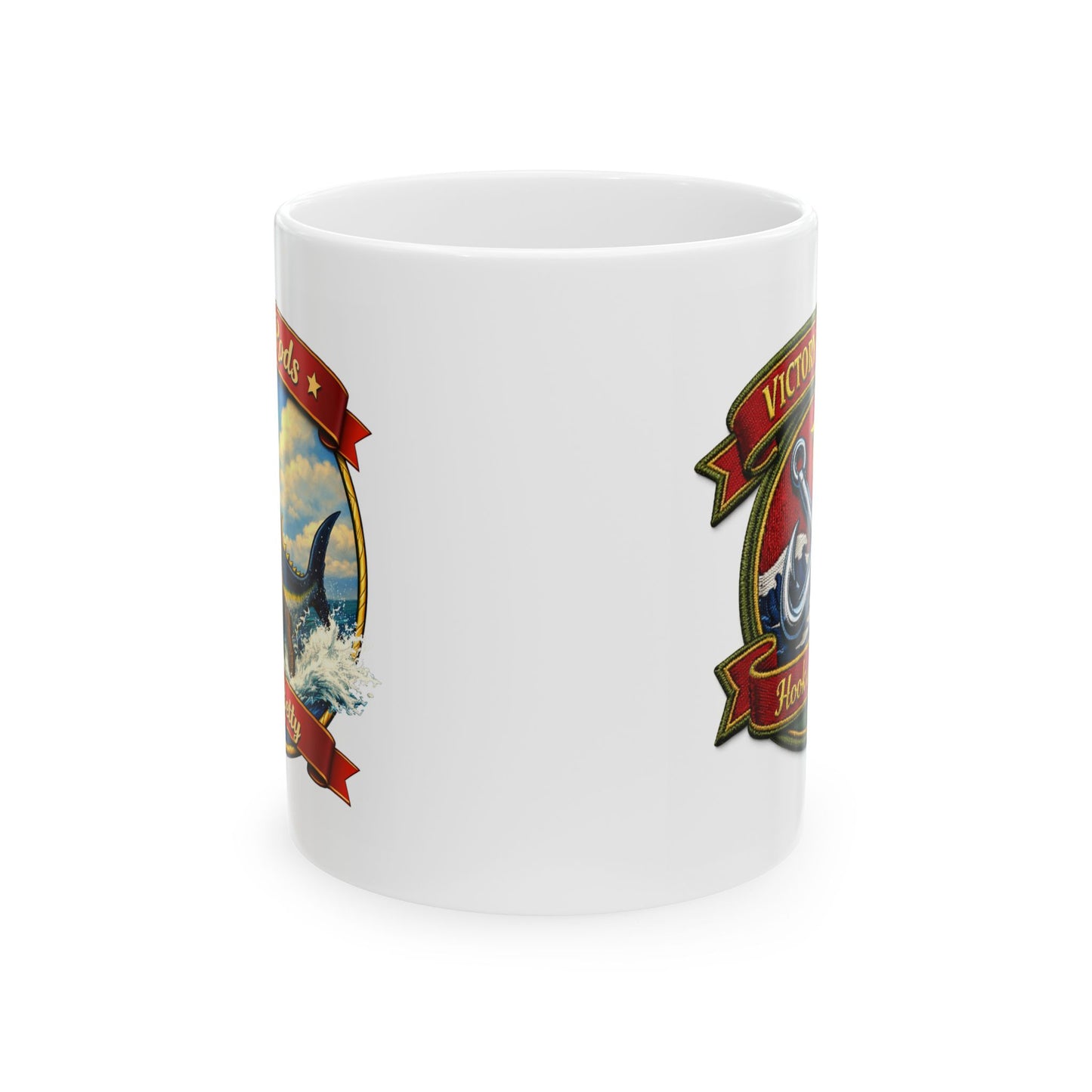 Victory Rods Pin-up Nose Art (Bluefin Betty) / Ceramic Mug (11oz/15oz)(11oz, 15oz)