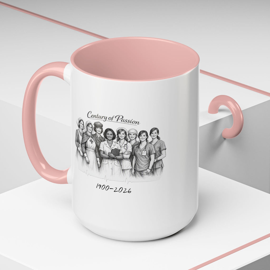 A Century of Passion - Accent Coffee Mug (11, 15oz)