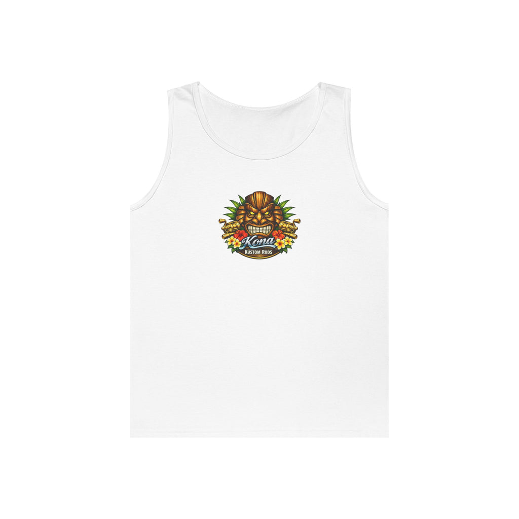Vintage Pinup Surf Tank Top — 'Battle Born' Retro Beach Graphic