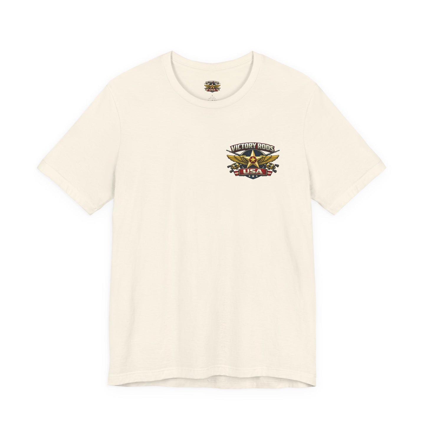 Barracuda Belle Vintage Pinup Tee — Victory Rods Motorcycle T‑Shirt