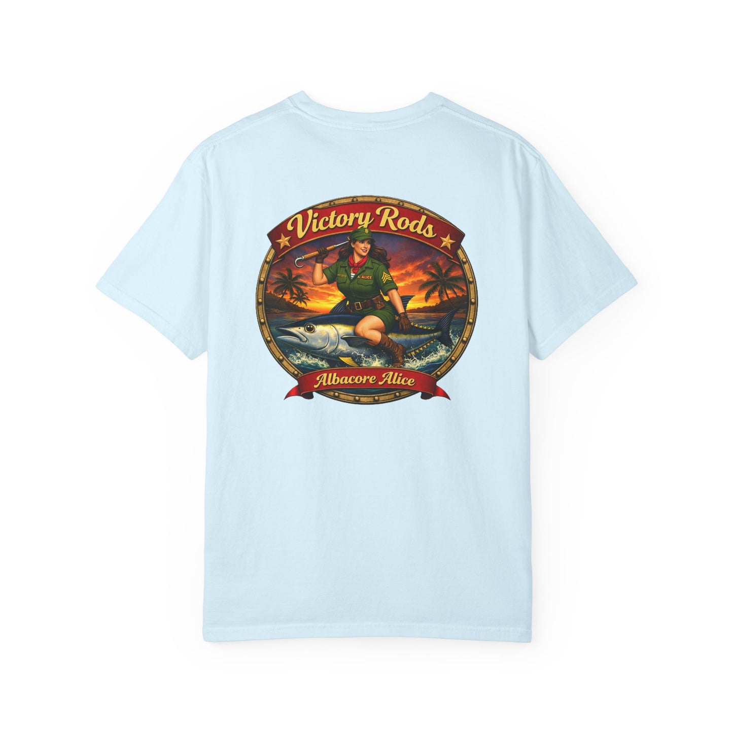 Victory Rods "Allencore Alice" Fishing Graphic T-Shirt