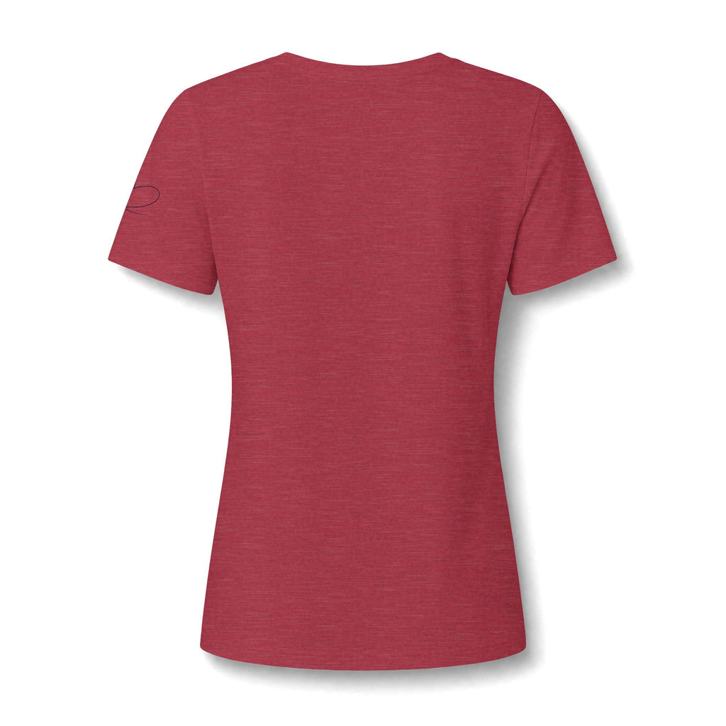 Cowgirl Barrel Racer V-Neck Tee — Rodeo Western Women's Shirt