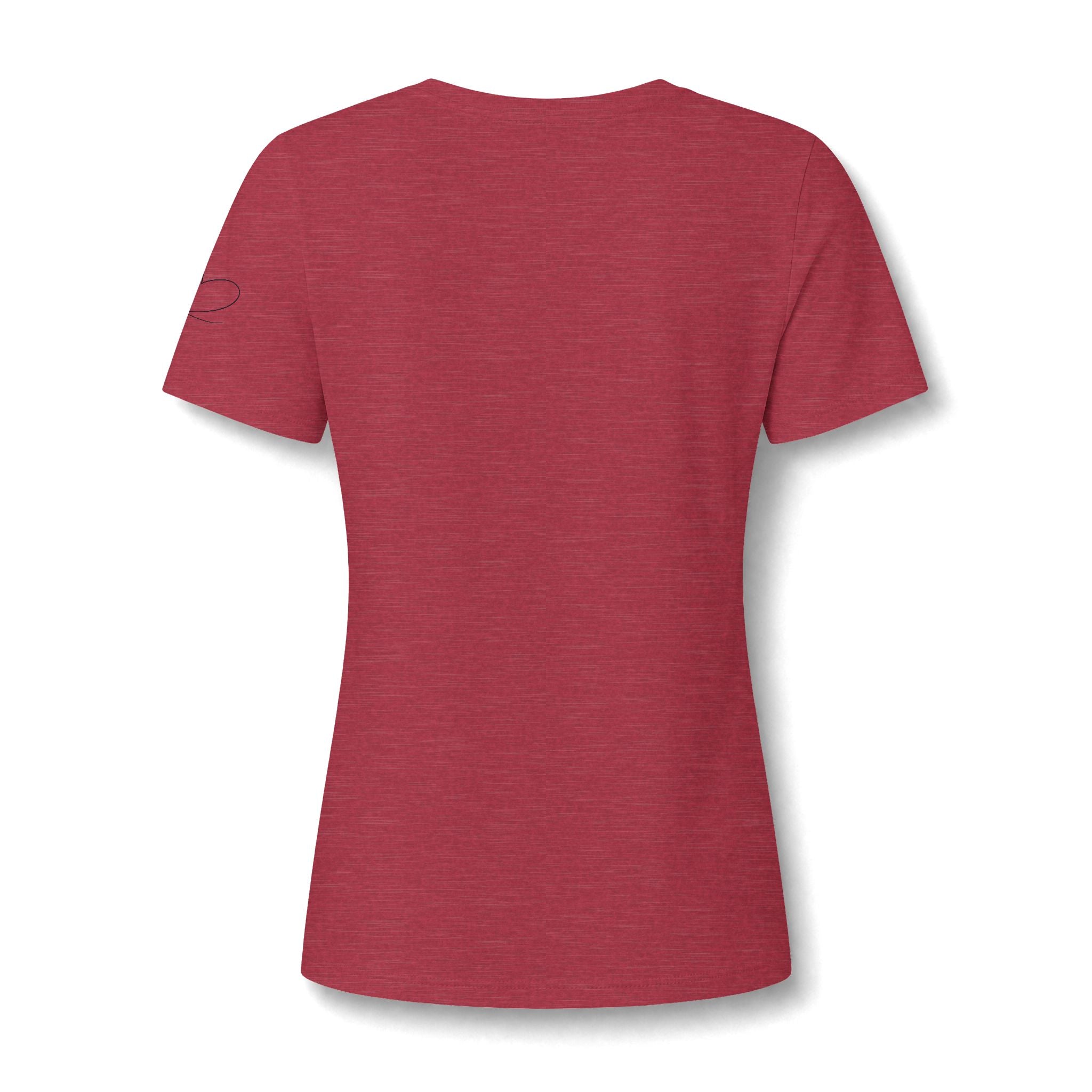 Cowgirl Barrel Racer V-Neck Tee — Rodeo Western Women's Shirt