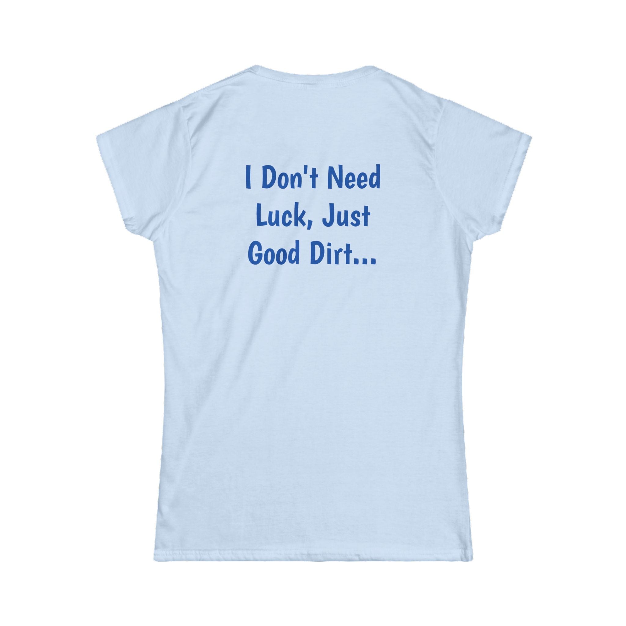 "Stupid Barrel" Women's White Soft style Tee — Classic Everyday Crewneck T-Shirt
