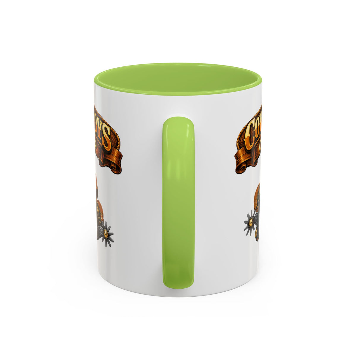Cowboys Cup Coffee Mug — Western Spur & Leather Design (11/15oz)