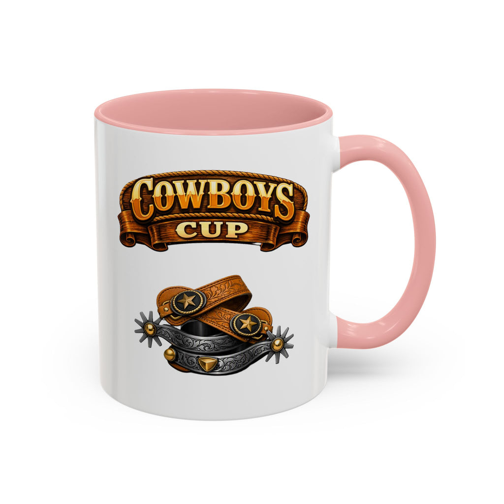 Cowboys Cup Coffee Mug — Western Spur & Leather Design (11/15oz)