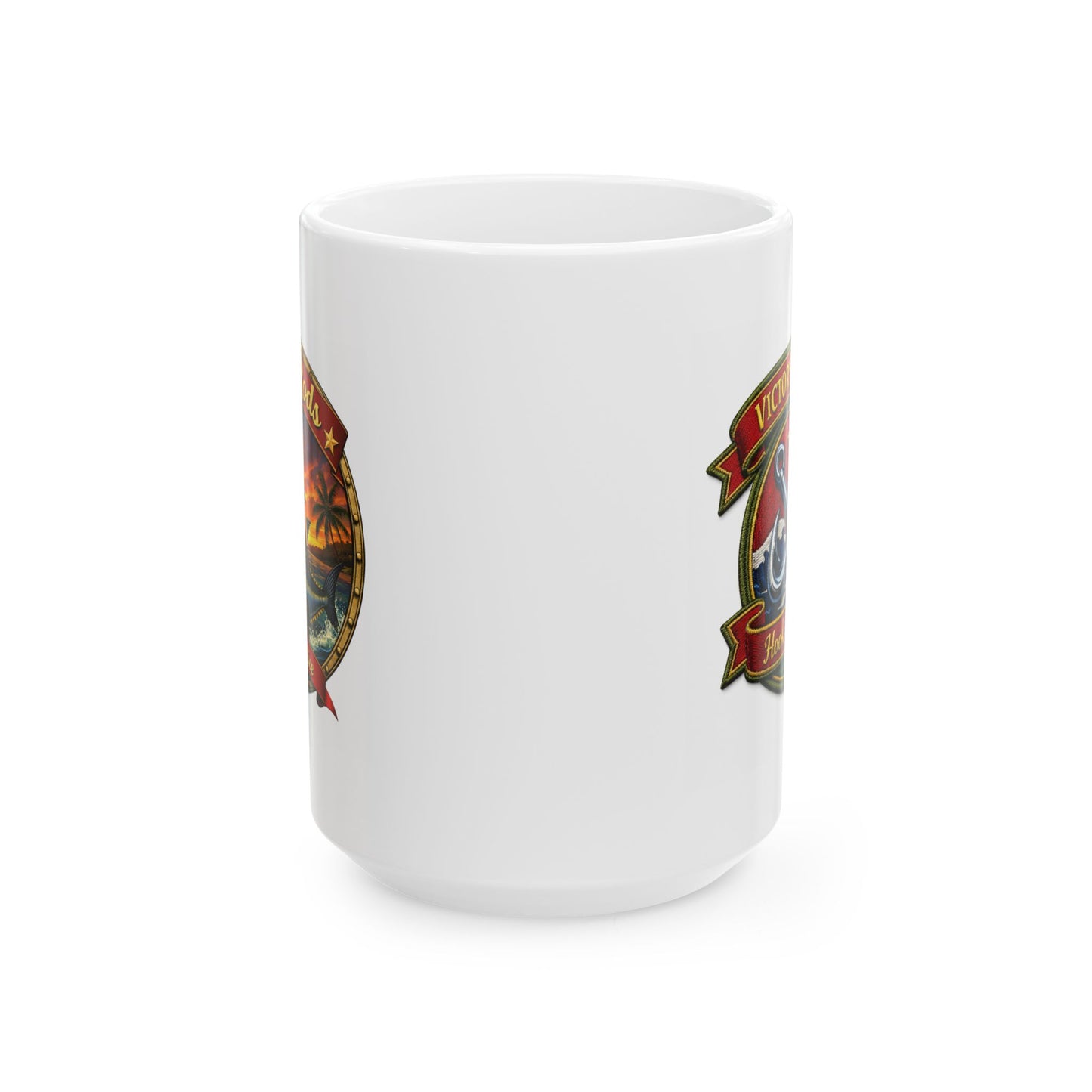 Victory Rods Pin-up Nose Art (Albacore Alice) / Ceramic Mug (11oz/15oz)