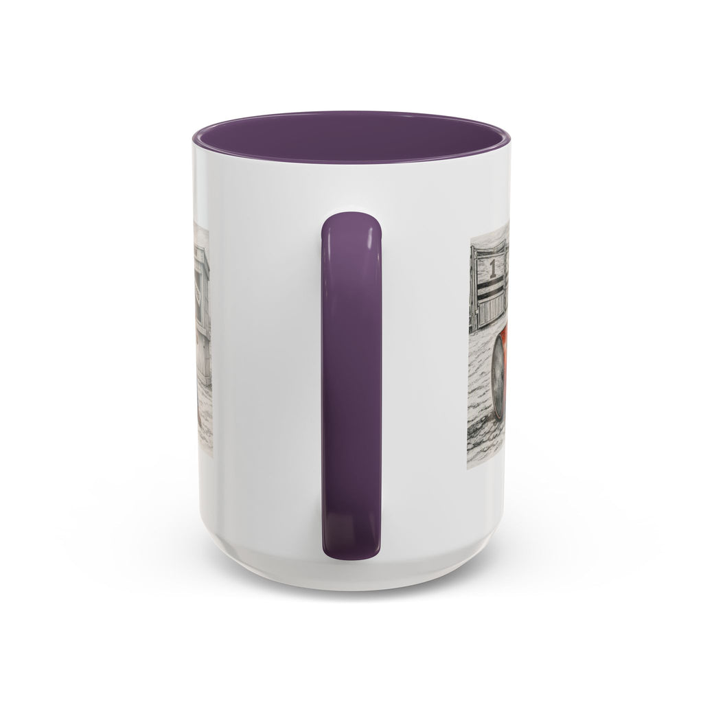 Out of the Money Barrel Racing Coffee Mug — Rodeo Cowgirl Accent Mug (11/15 oz)