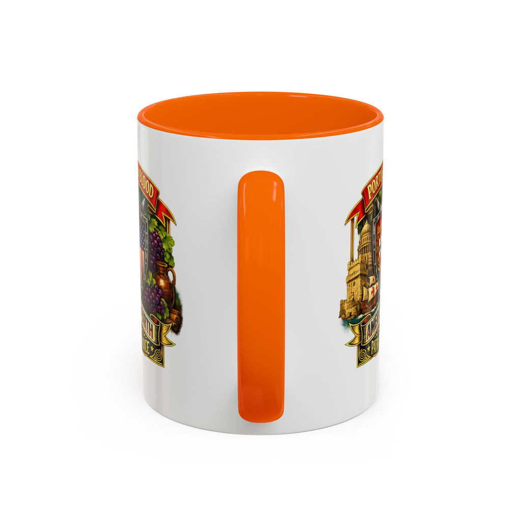 Portuguese/American Pride Mug - Coffee Ceramic Mug
