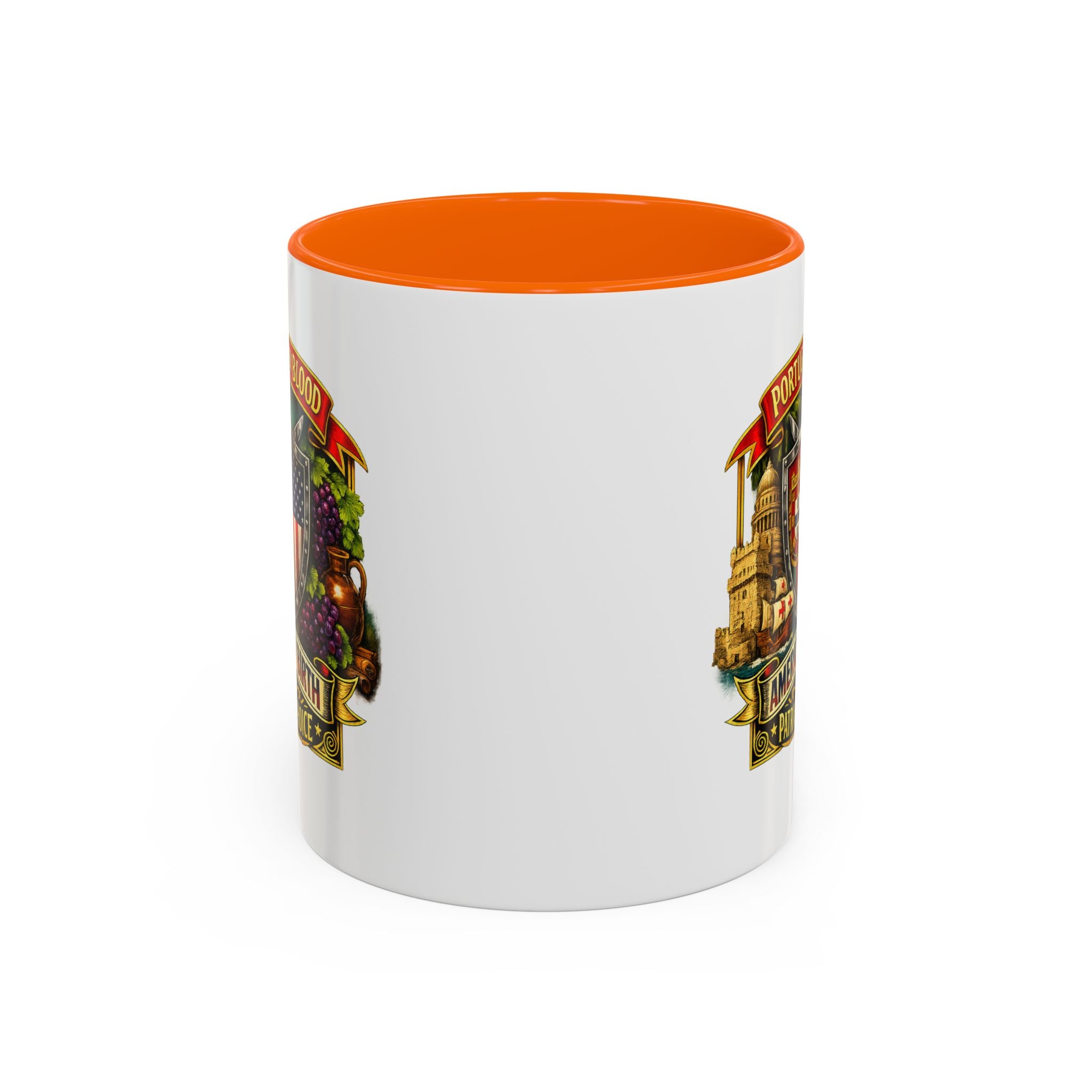 Portuguese/American Pride Mug - Coffee Ceramic Mug