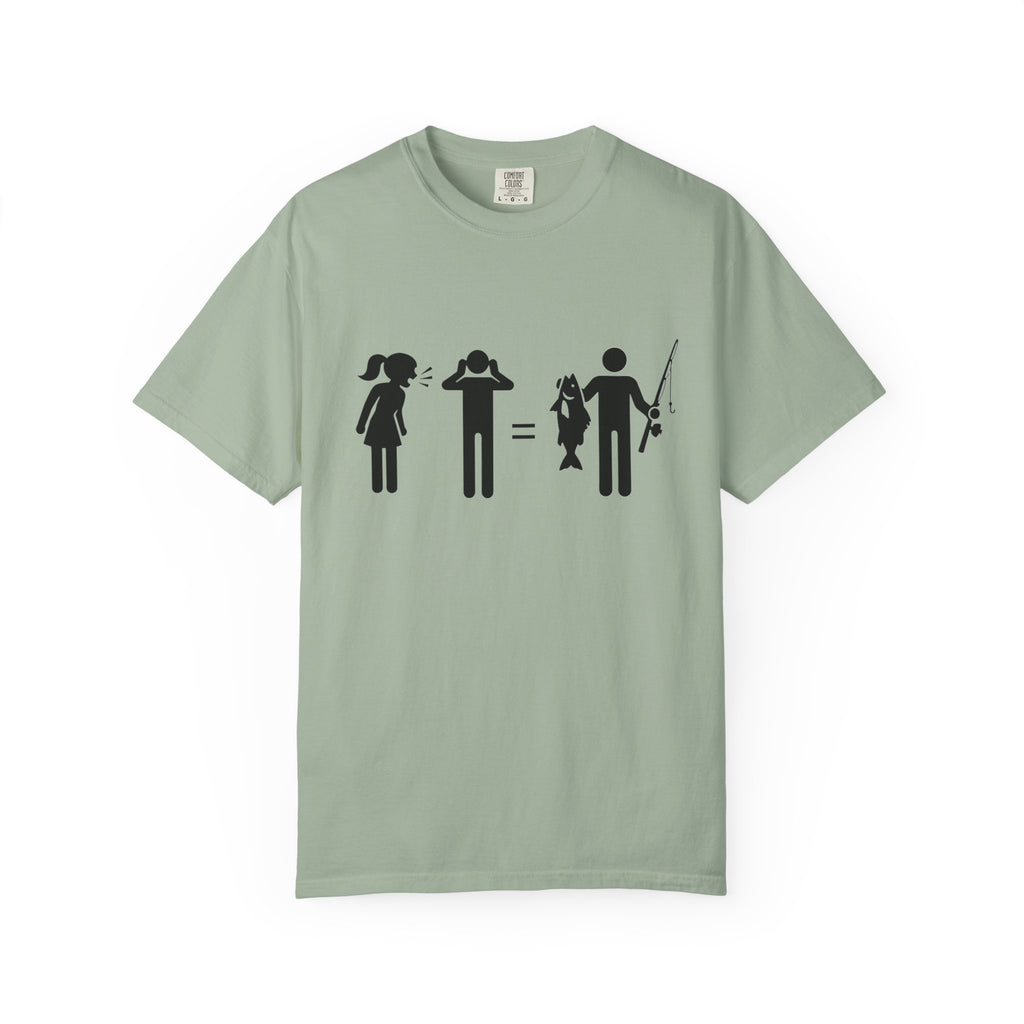 Fishing Humor T-Shirt – Fishing therapy Graphic Tee