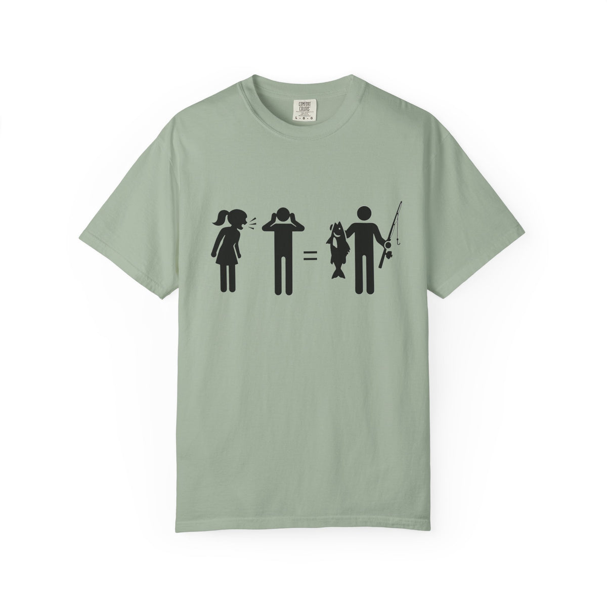 Fishing Humor T-Shirt – Fishing therapy Graphic Tee