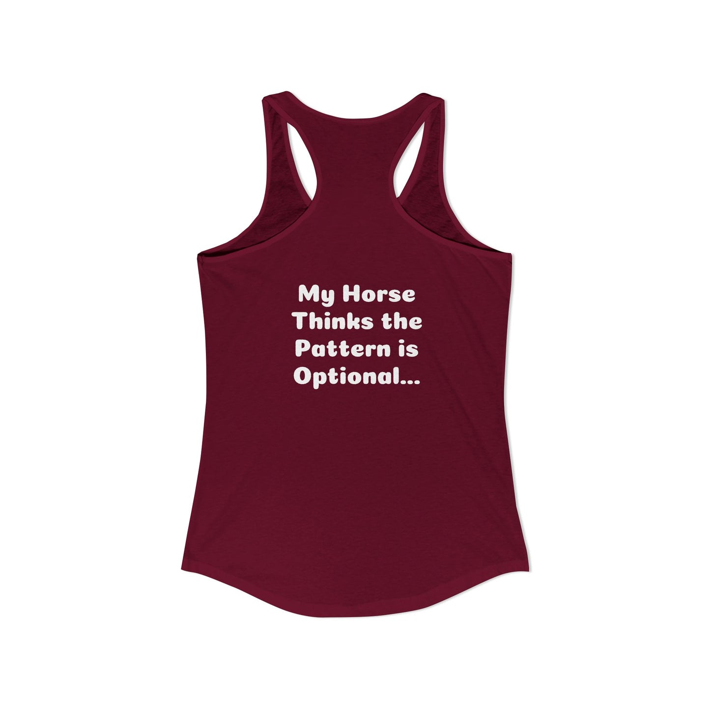 Barrel Racers Ideal Racerback Tank