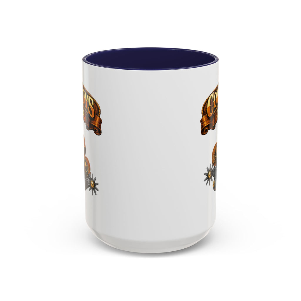 Cowboys Cup Coffee Mug — Western Spur & Leather Design (11/15oz)