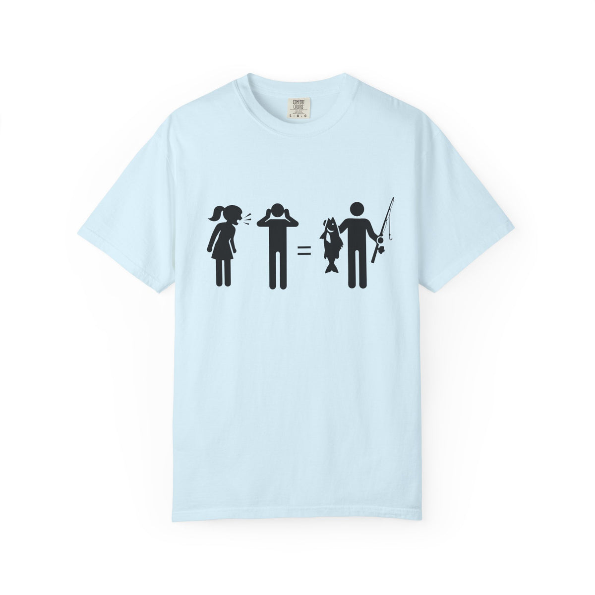 Fishing Humor T-Shirt – Fishing therapy Graphic Tee