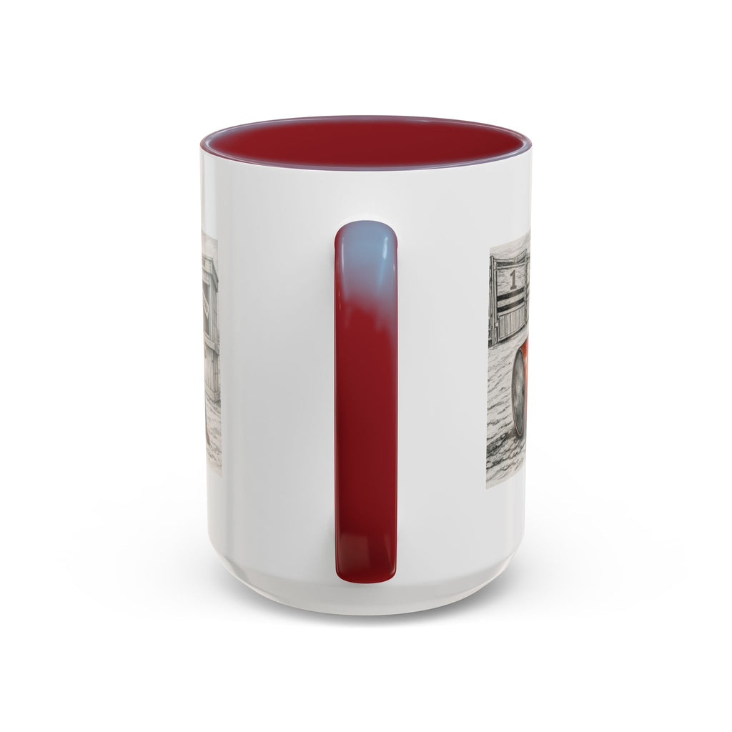 Out of the Money Barrel Racing Coffee Mug — Rodeo Cowgirl Accent Mug (11/15 oz)