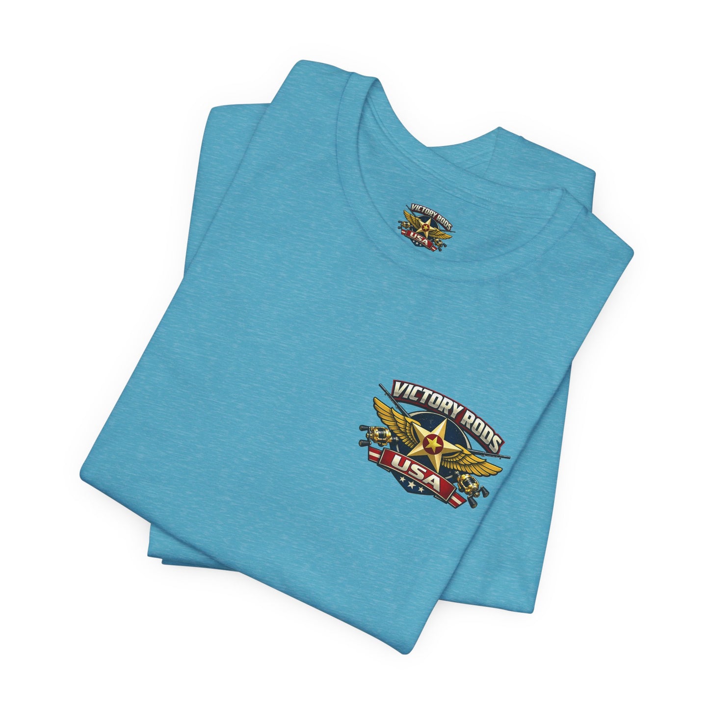 Barracuda Belle Vintage Pinup Tee — Victory Rods Motorcycle T‑Shirt