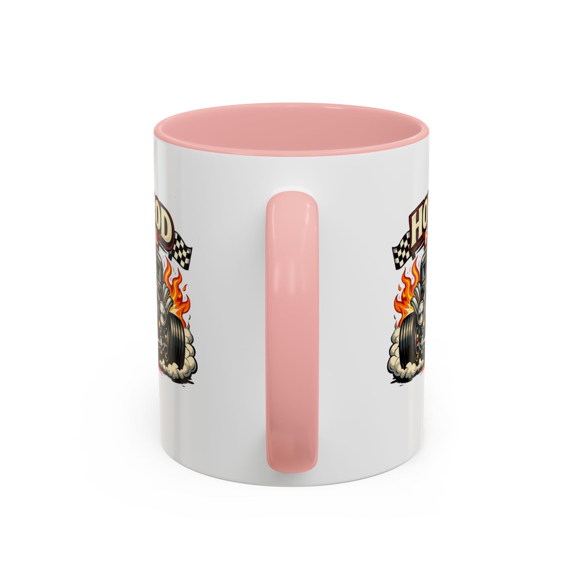 Hot Rod Fuel Coffee Mug — Vintage Muscle Car Racing Accent Mug