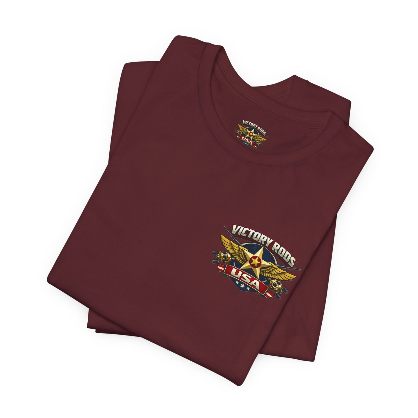 Barracuda Belle Vintage Pinup Tee — Victory Rods Motorcycle T‑Shirt