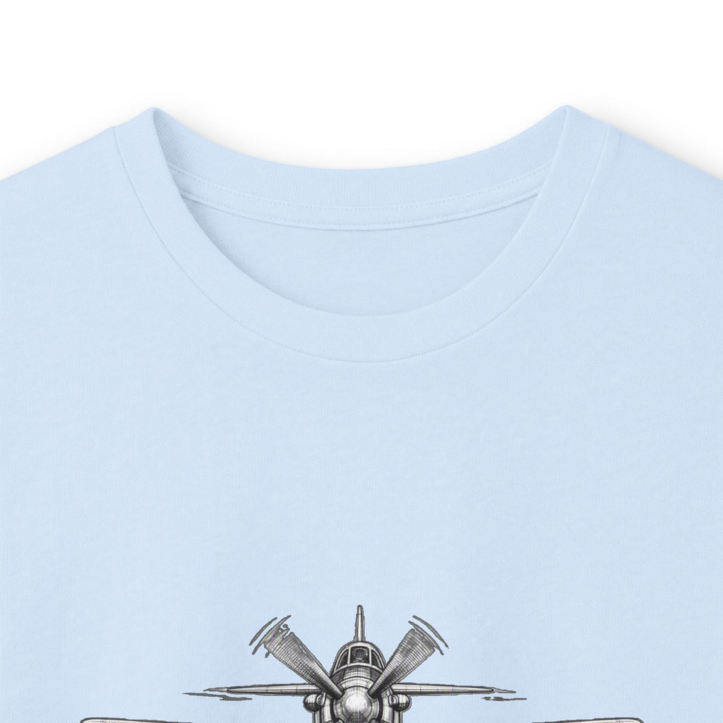 Long Sleeve Tee — Freedom Flyer Eagle & Propeller Graphic