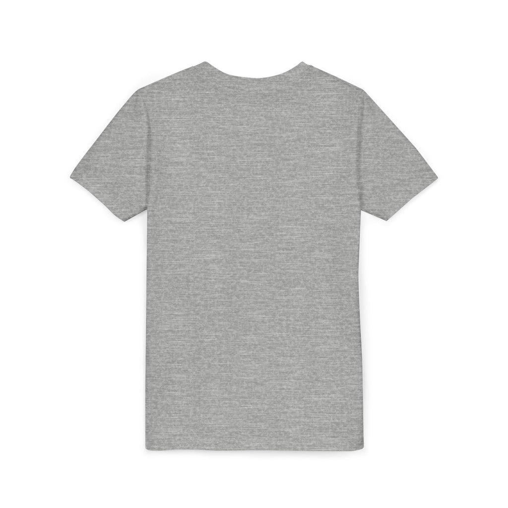 Youth Tee — Rodeo Cowgirl with Patriotic Barrel Graphic