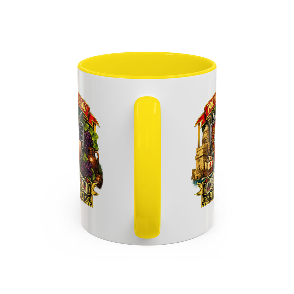 Portuguese/American Pride Mug - Coffee Ceramic Mug