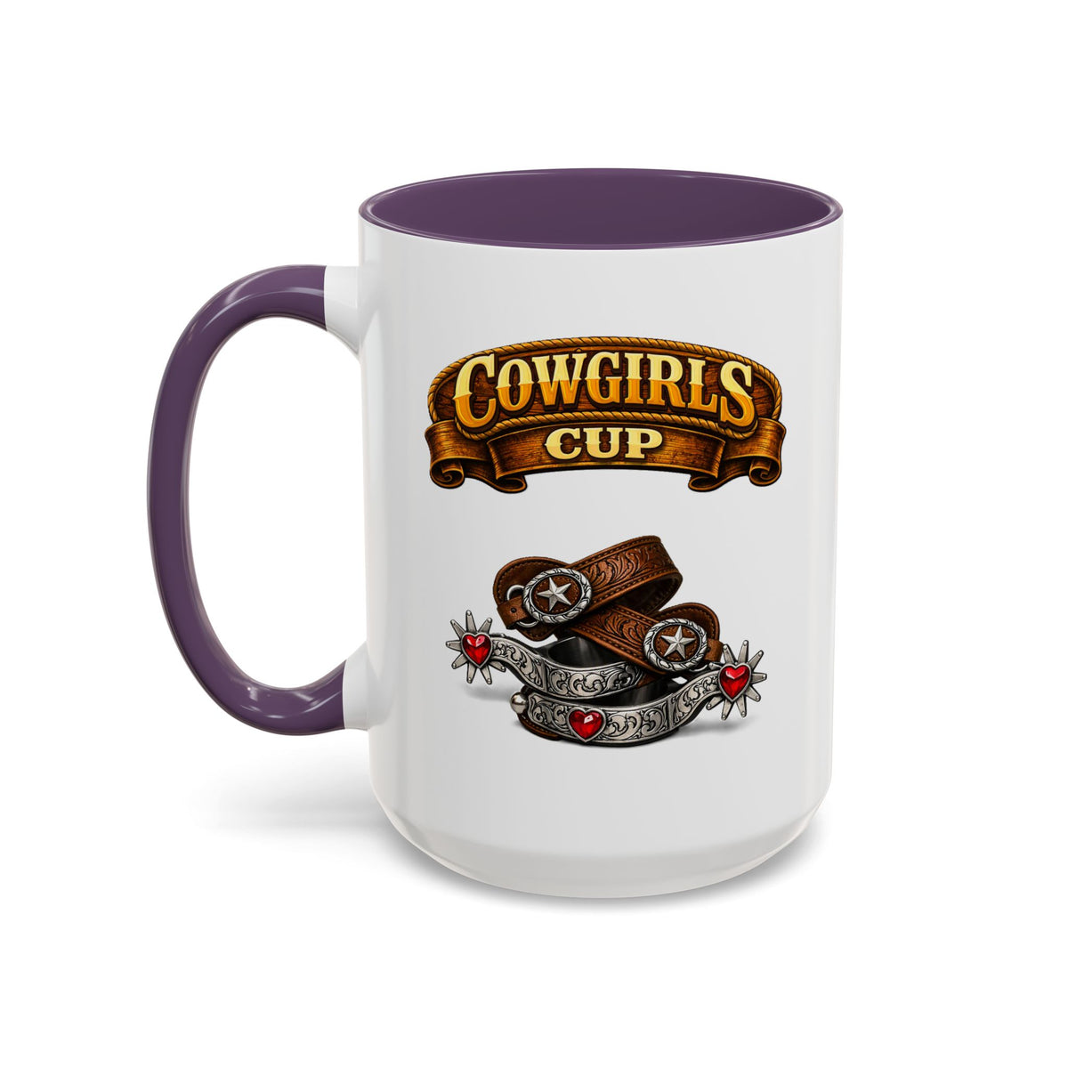 Cowgirls Cup Coffee Mug — Western Rustic Accent Mug