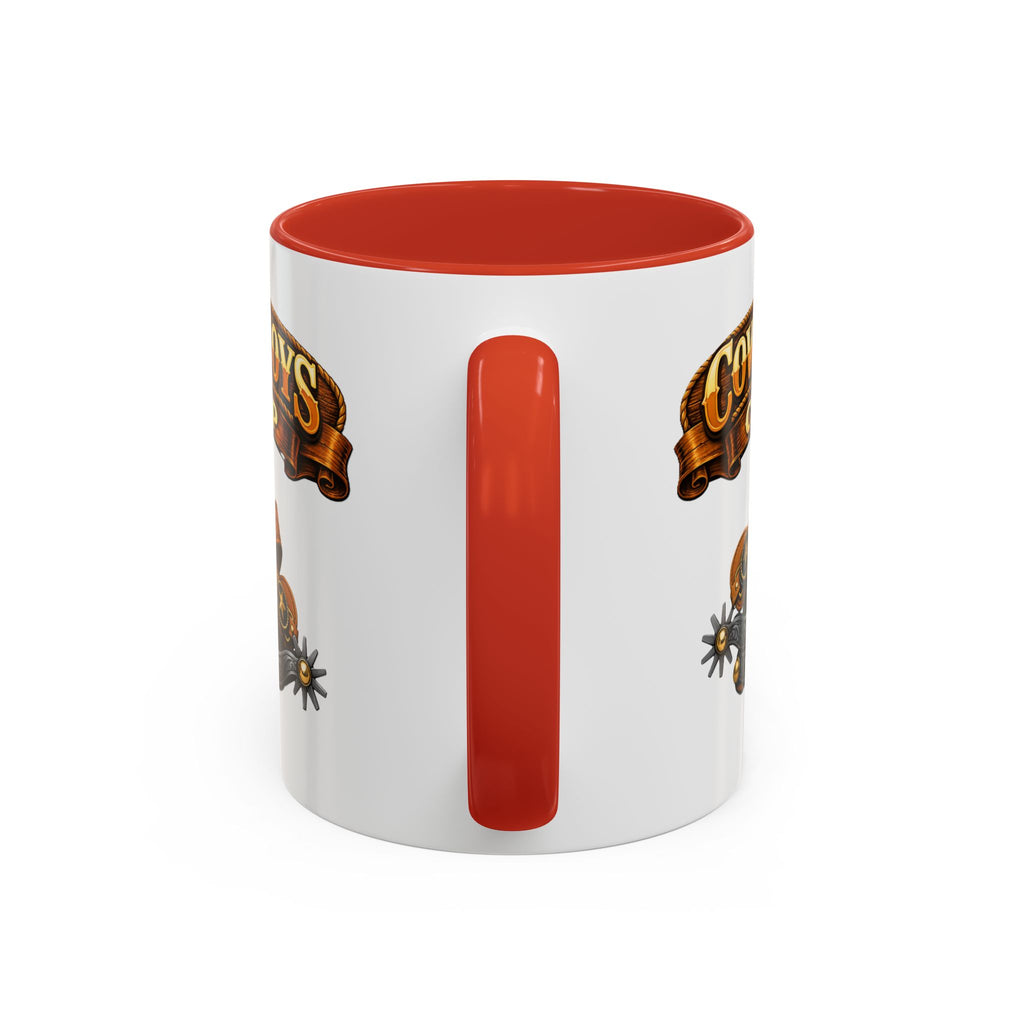 Cowboys Cup Coffee Mug — Western Spur & Leather Design (11/15oz)