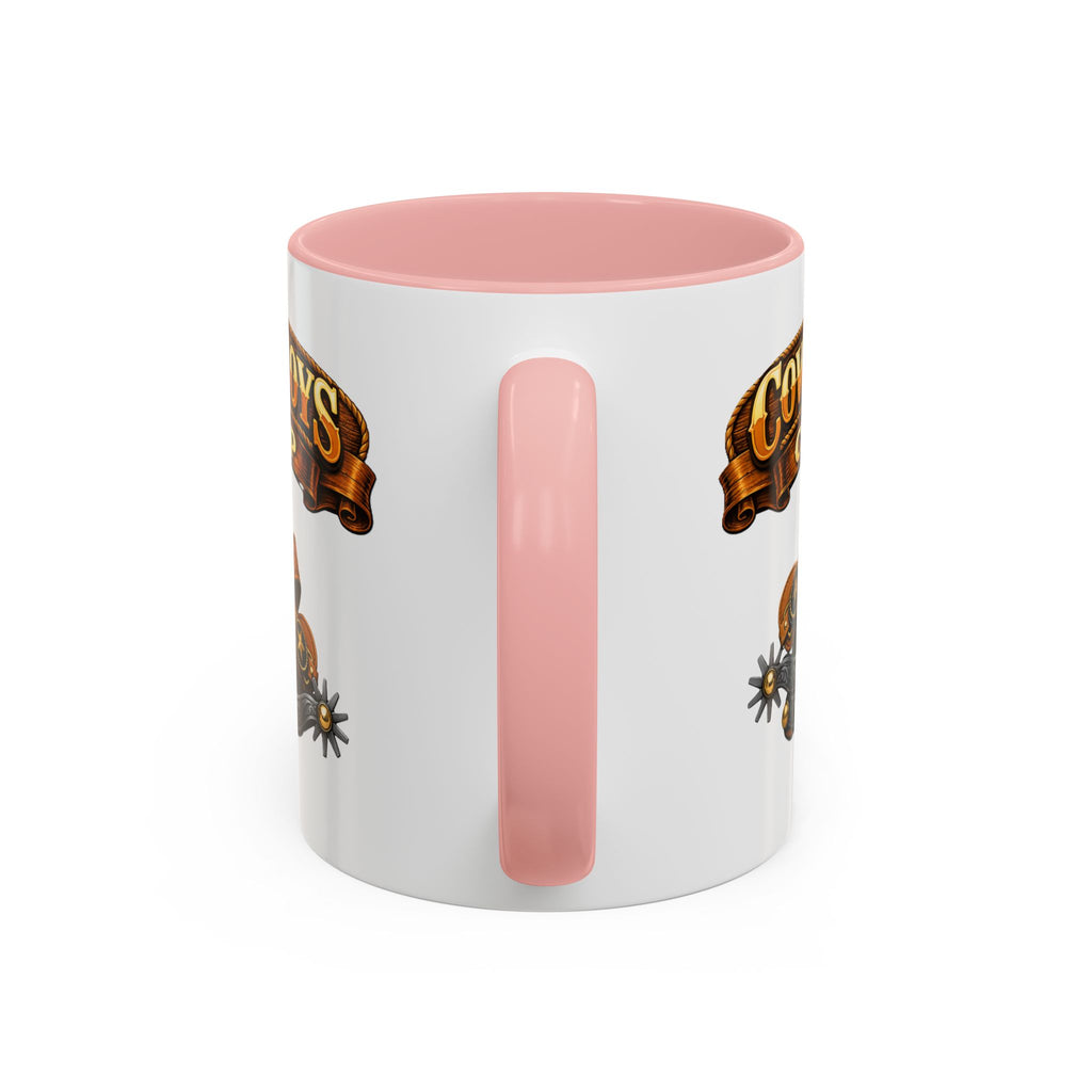Cowboys Cup Coffee Mug — Western Spur & Leather Design (11/15oz)