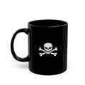 Coffee Mug — "Choose Ye Words Wisely, This is Me First Cup" Black Ceramic Mug (11oz & 15oz)