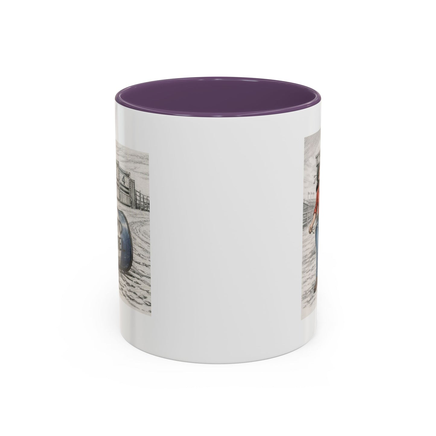 Out of the Money Barrel Racing Coffee Mug — Rodeo Cowgirl Accent Mug (11/15 oz)